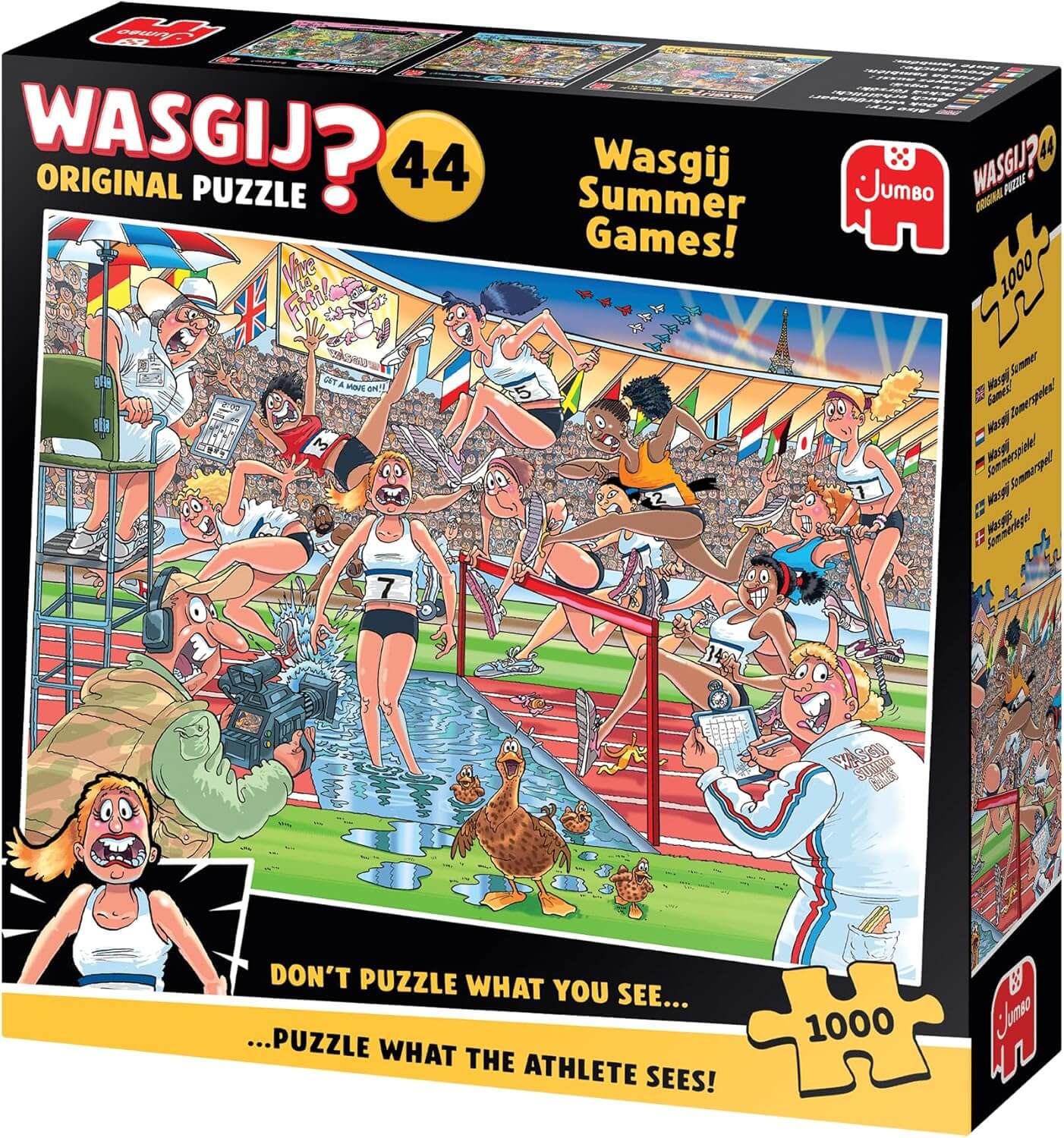 Wasgij - Original 44 Summer Games! - 1000 Piece Jigsaw Puzzle
