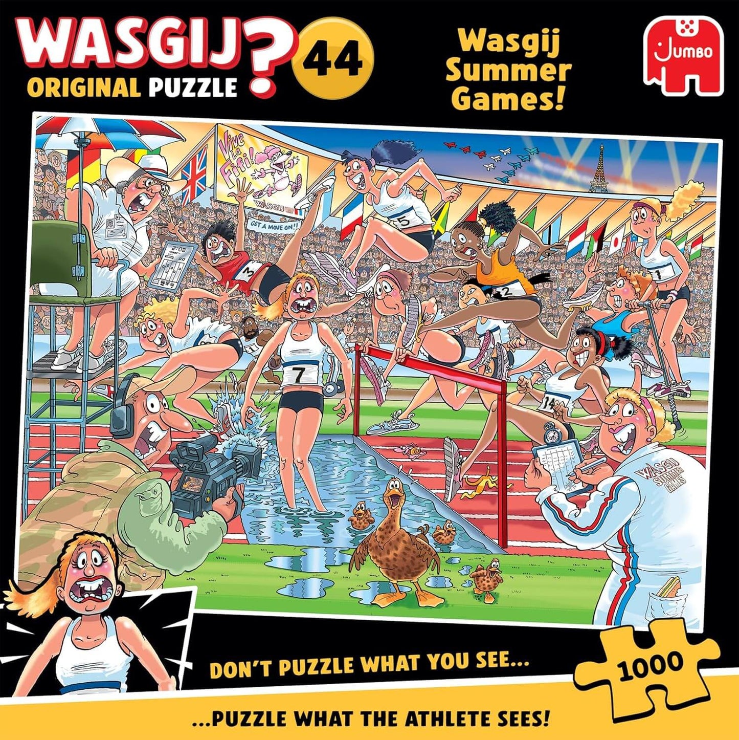 Wasgij - Original 44 Summer Games! - 1000 Piece Jigsaw Puzzle