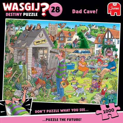 Wasgij - Destiny 28 Dad Cave! - 1000 Piece Jigsaw Puzzle