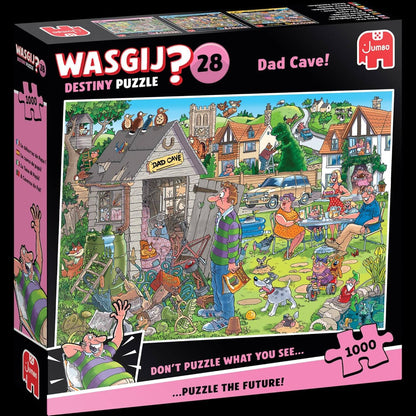 Wasgij - Destiny 28 Dad Cave! - 1000 Piece Jigsaw Puzzle