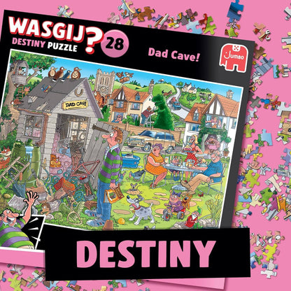 Wasgij - Destiny 28 Dad Cave! - 1000 Piece Jigsaw Puzzle