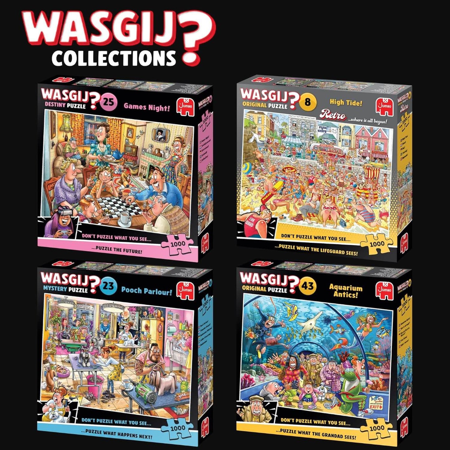 Wasgij - Destiny 28 Dad Cave! - 1000 Piece Jigsaw Puzzle