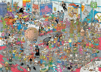 Jan Van Haasteren - Give us Some Space & All Dressed Up - 2 x 1000 Piece Jigsaw Puzzle