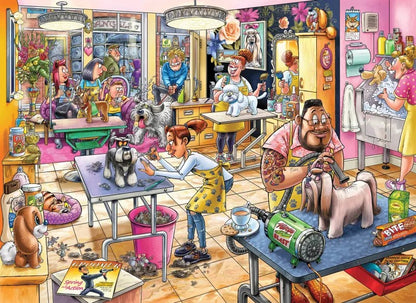 Wasgij - Mystery 23 Pooch Parlour! - 1000 Piece Jigsaw Puzzle
