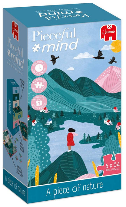 Pieceful Mind - Take Time for You - 6 x 54 Piece Jigsaw Puzzle