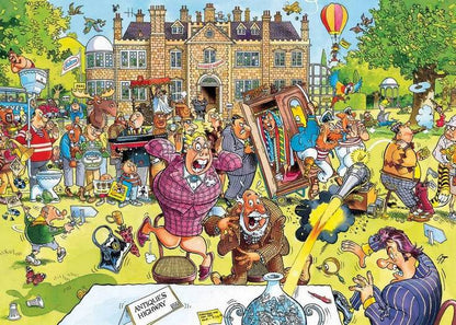 Wasgij - Retro Original 10 Antique Hunt! - 1000 Piece Jigsaw Puzzle