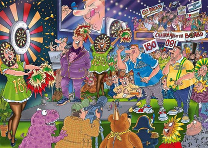 Wasgij - Mystery 30 Bullseye! - 1000 Piece Jigsaw Puzzle