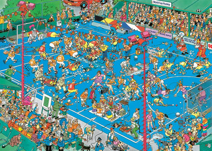 Jan Van Haasteren - Hockey Championship - 1000 Piece Jigsaw Puzzle