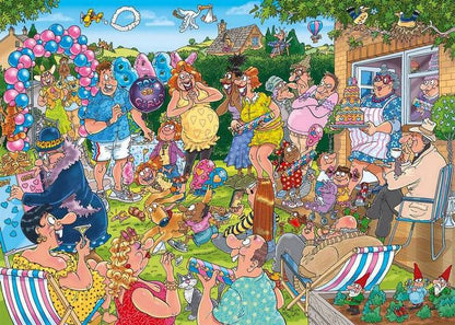 Wasgij - Mystery 31 Gender Reveal! - 1000 Piece Jigsaw Puzzle