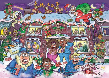 Wasgij - Christmas 22 Not so Silent Night! - 1000 Piece Jigsaw Puzzle