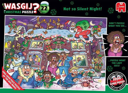 Wasgij - Christmas 22 Not so Silent Night! - 1000 Piece Jigsaw Puzzle