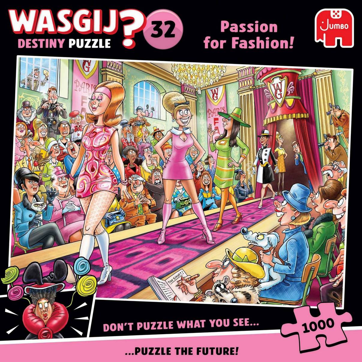 Wasgij - Destiny 32 Passion for Fashion! - 1000 Piece Jigsaw Puzzle