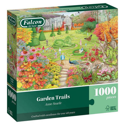 Falcon de Luxe - Garden Trails - 1000 Piece Jigsaw Puzzle