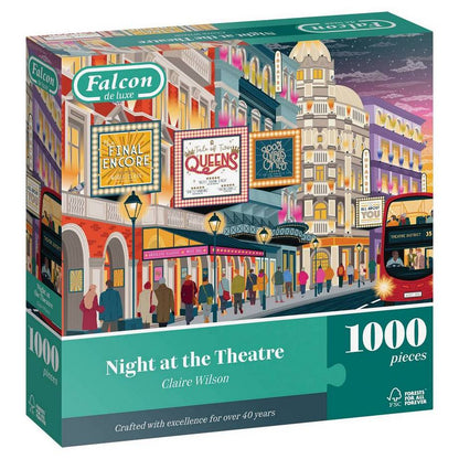 Falcon de Luxe - Night at the Theatre - 1000 Piece Jigsaw Puzzle