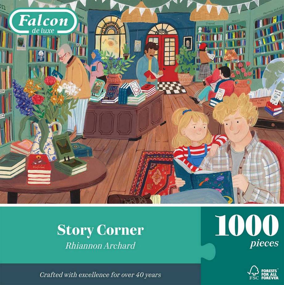 Falcon de Luxe - Story Corner - 1000 Piece Jigsaw Puzzle