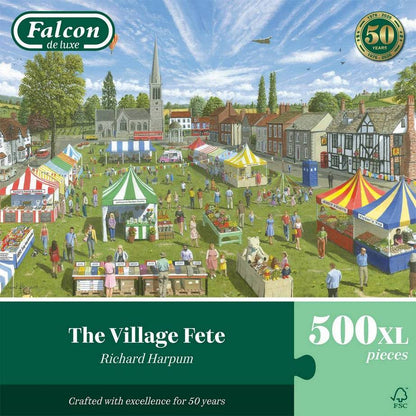 Falcon de Luxe - The Village Fete - 500XL Piece Jigsaw Puzzle
