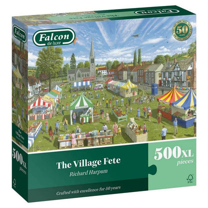 Falcon de Luxe - The Village Fete - 500XL Piece Jigsaw Puzzle