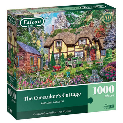 Falcon De Luxe - The Caretakers Cottage - 1000 Piece Jigsaw Puzzle