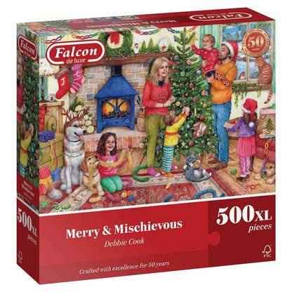 Falcon de Luxe - Merry & Mischieveous - 500XL Piece Jigsaw Puzzle