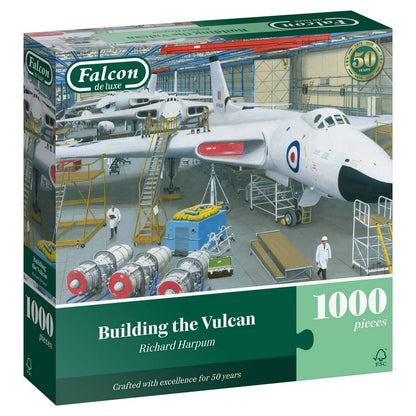 Falcon de Luxe - Building the Vulcan - 1000 Piece Jigsaw Puzzle