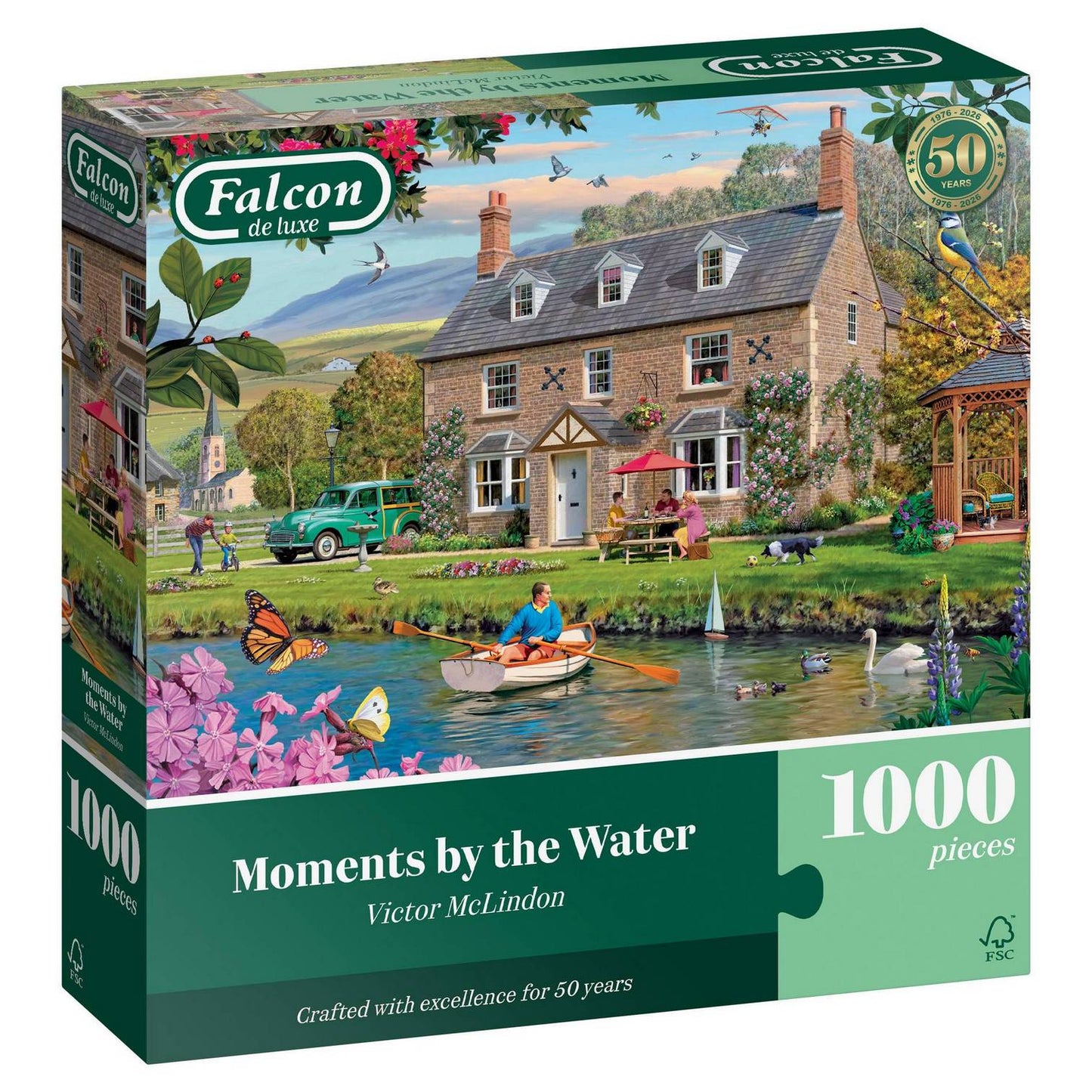 Falcon de Luxe - Moments by the Water - 1000 Piece Jigsaw Puzzle