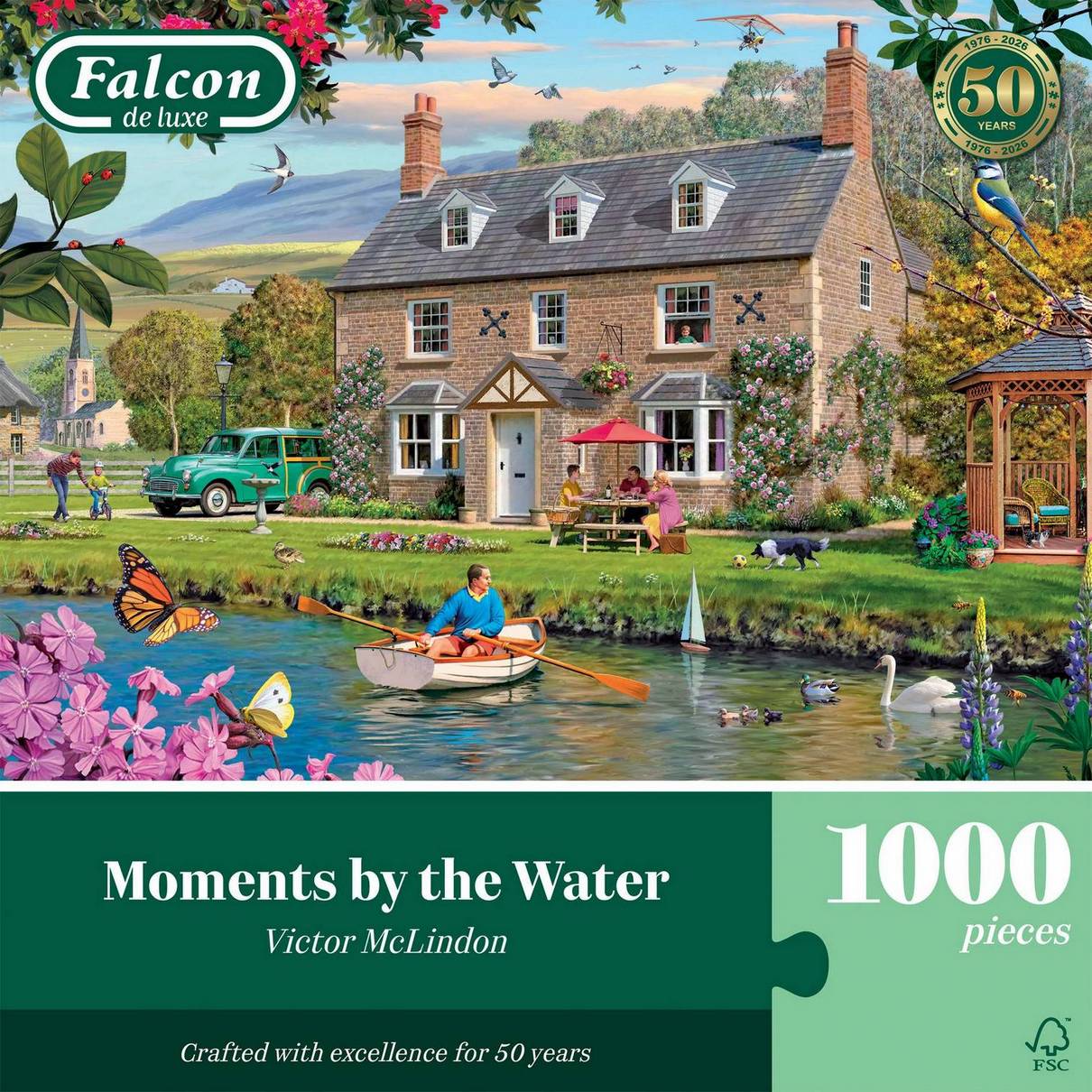 Falcon de Luxe - Moments by the Water - 1000 Piece Jigsaw Puzzle