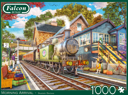 Falcon de luxe - Morning Arrival - 1000 Piece Jigsaw Puzzle