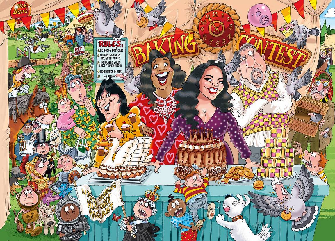 Wasgij - Original The Bake Off! - 1000 Piece Jigsaw Puzzle