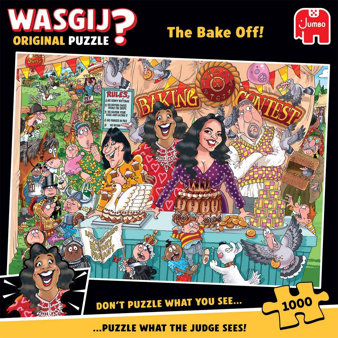 Wasgij - Original The Bake Off! - 1000 Piece Jigsaw Puzzle