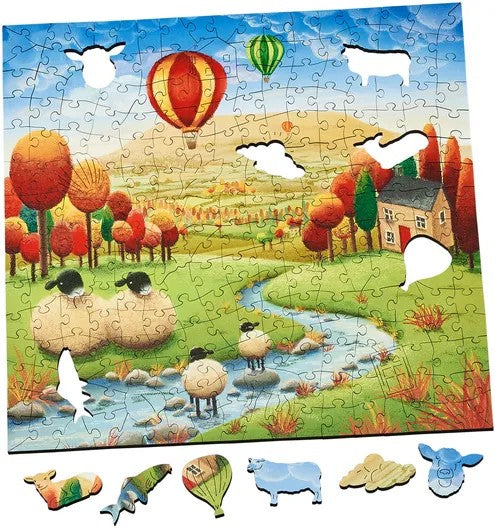 Wentworth - Stepping Stones - 240 Piece Wooden Jigsaw Puzzle