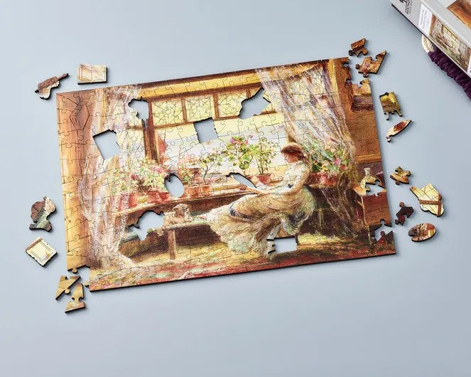 Wentworth - Reading by the Window Hastings - 250 Piece Wooden Jigsaw Puzzle