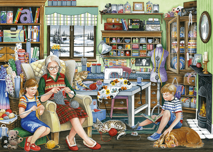 Granny's Sewing Room - 1000 Pieces