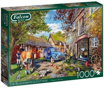 Falcon de Luxe - Blacksmiths Cottage - 1000 Piece Jigsaw Puzzle