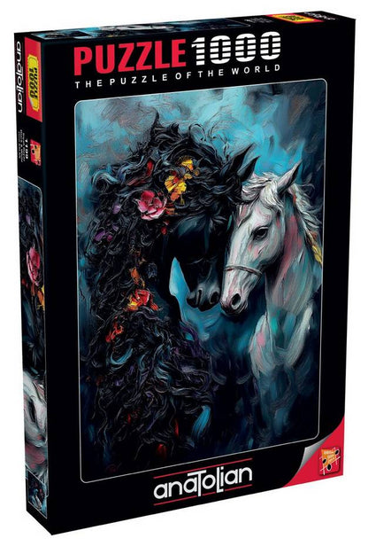 Anatolian - Black & White - 1000 Piece Jigsaw Puzzle