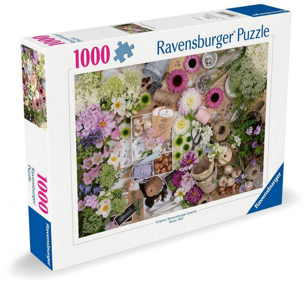 Ravensburger - Magnificent Flower Love - 1000 Piece Jigsaw Puzzle