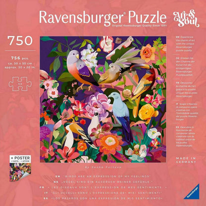 Ravensburger - Bird Watching - 750 Piece Jigsaw Puzzle