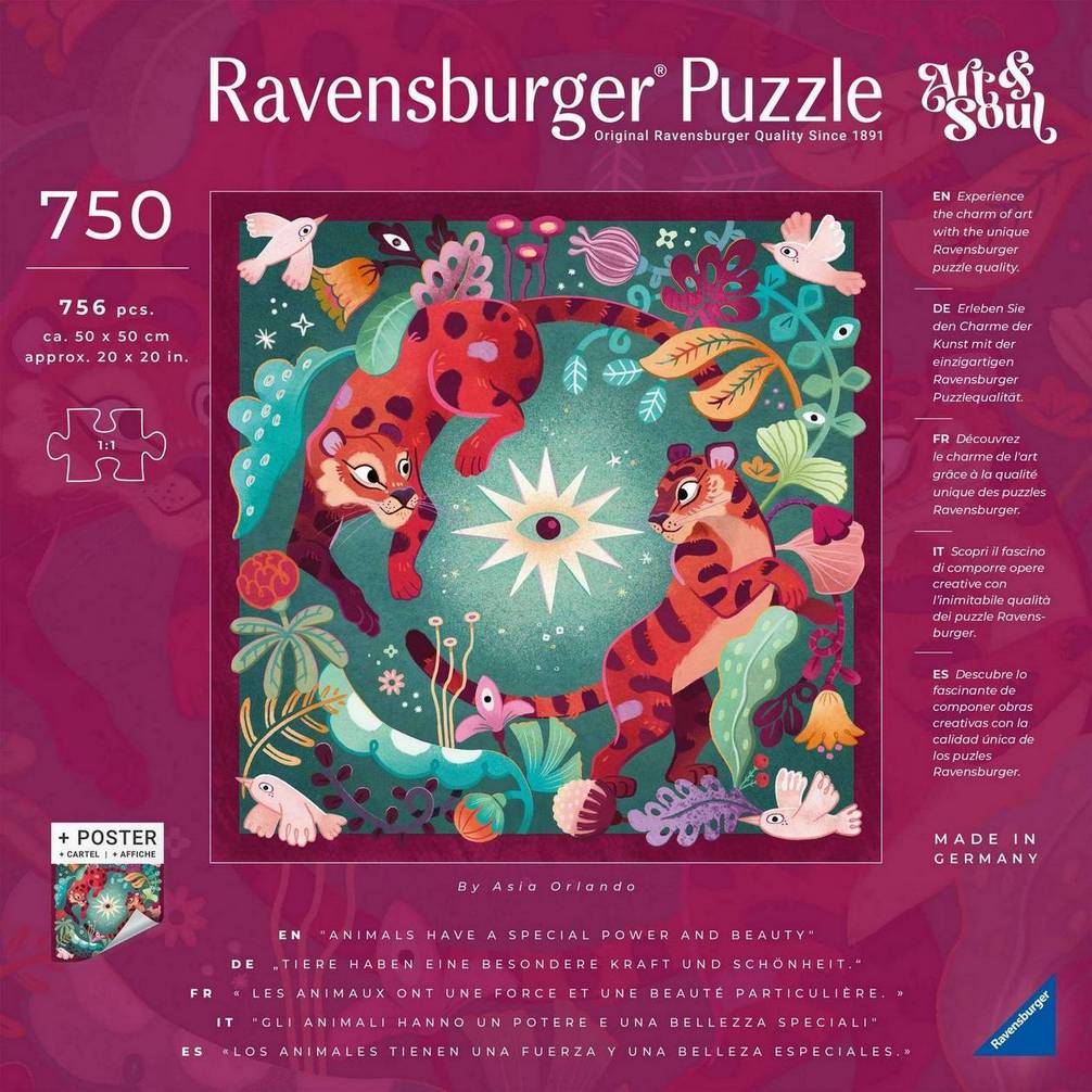 Ravensburger - Animal Spirit - 750 Piece Jigsaw Puzzle