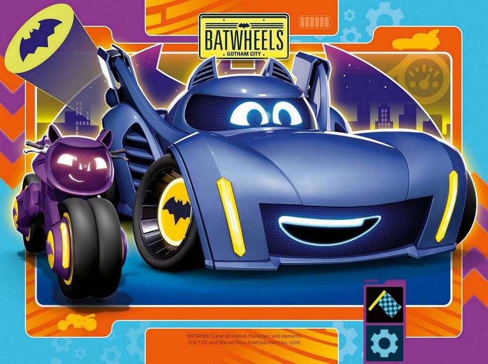 Ravensburger - Batwheels - 4 in a Box Jigsaw Puzzle