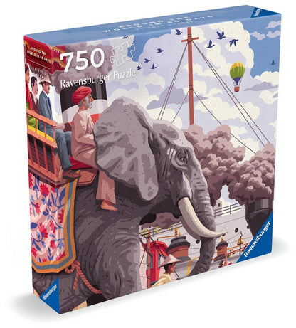 Ravensburger - Around the World in 80 Days - 750 Piece Jigsaw Puzzle