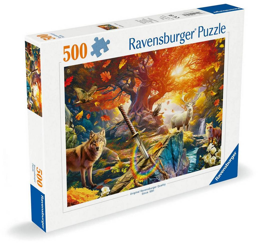 Ravensburger - Excalibur Forrest - 500 Piece Jigsaw Puzzle