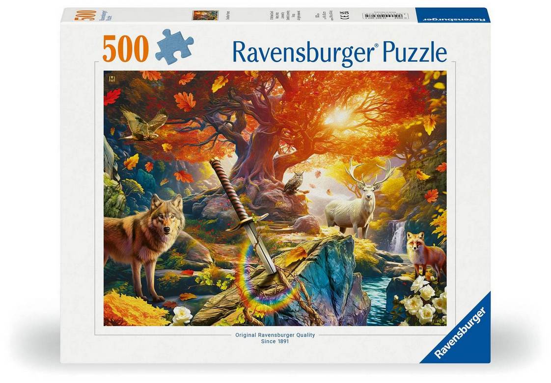 Ravensburger - Excalibur Forrest - 500 Piece Jigsaw Puzzle