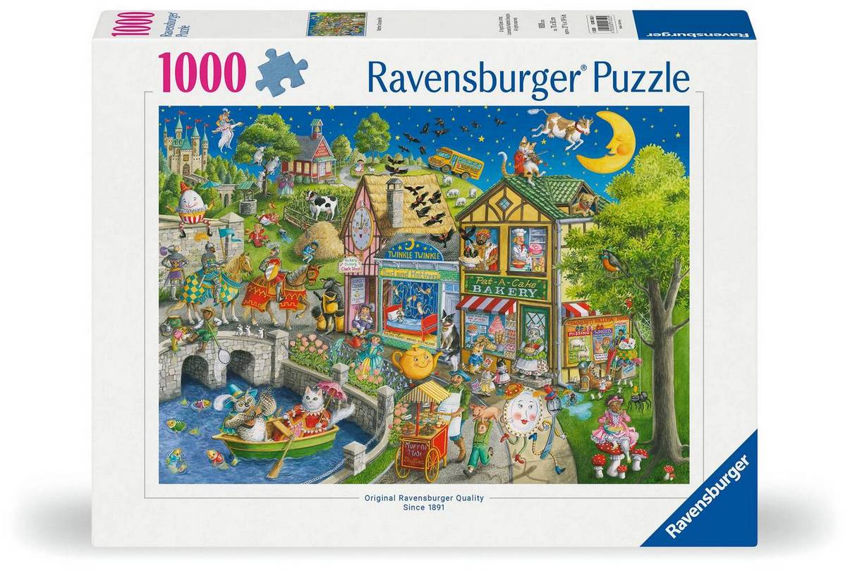 Ravensburger - Mother Gooseville - 1000 Piece Jigsaw Puzzle