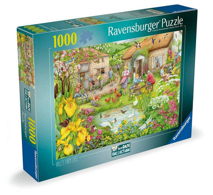 Ravensburger - Cosy Cafe No3 Valley Farm Café - 1000 Piece Jigsaw Puzzle