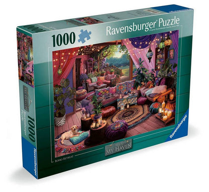 Ravensburger - My Haven No 12 - Boho Retreat - 1000 Piece Jigsaw Puzzle