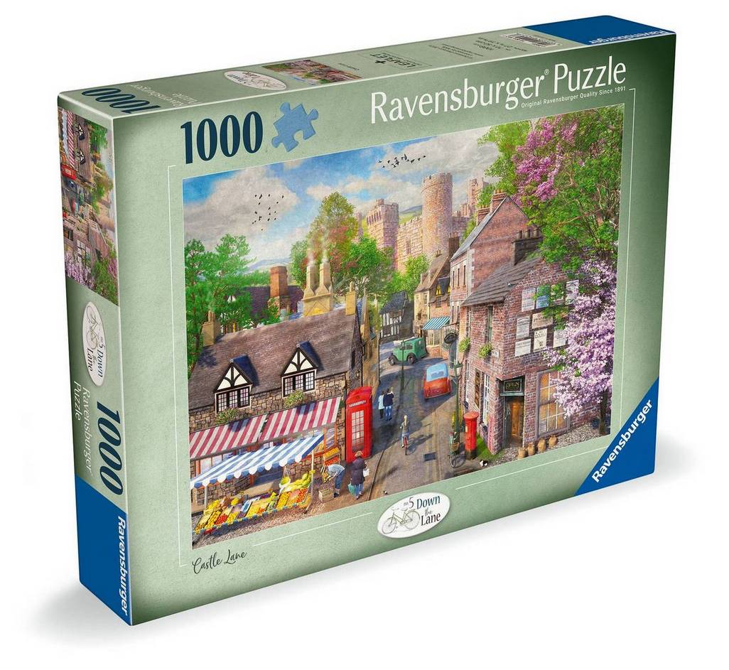 Ravensburger - Down the Lane No5 Castle Lane - 1000 Piece Jigsaw Puzzl ...