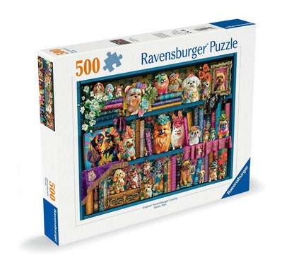 Ravensburger - Precious Porcelain Pugs - 500 Piece Jigsaw Puzzle