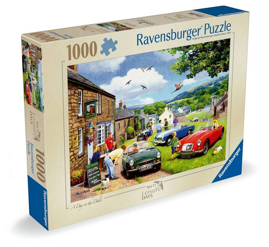 Ravensburger - Leisure Days No 11 A Day in the Dales - 1000 Piece Jigsaw Puzzle