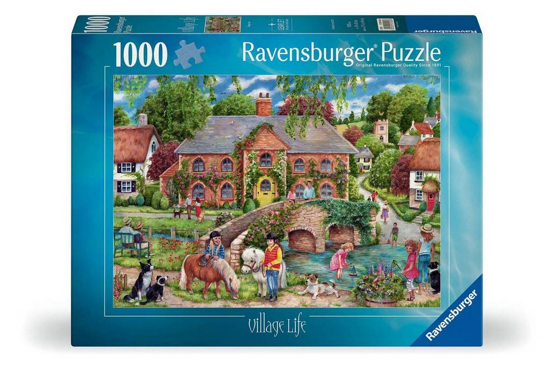 Ravensburger - Village Life - 1000 Piece Jigsaw Puzzle