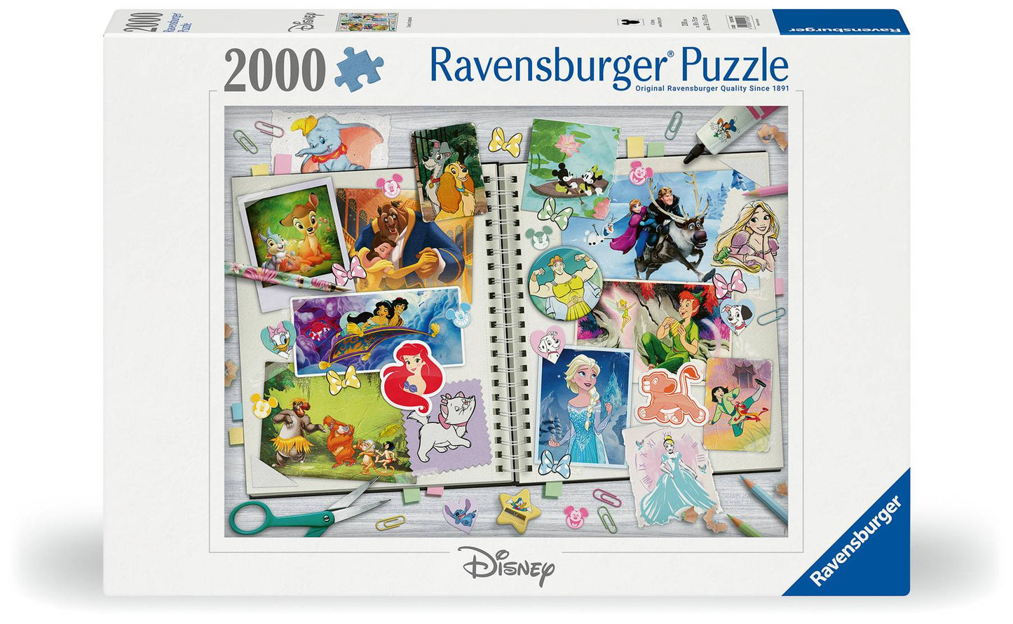 Ravensburger - Disney Scrapbook - 2000 Piece Jigsaw Puzzle