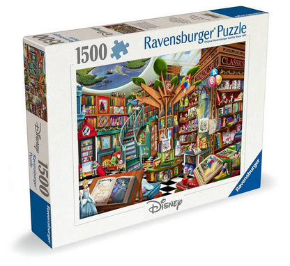 Ravensburger - Magical Disney Bookshop - 1500 Piece Jigsaw Puzzle